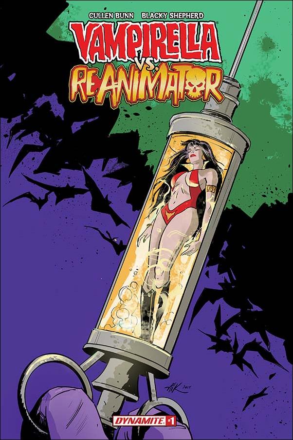 Vampirella vs Reanimator issue 1-E Nik Virella 1:10 Cover