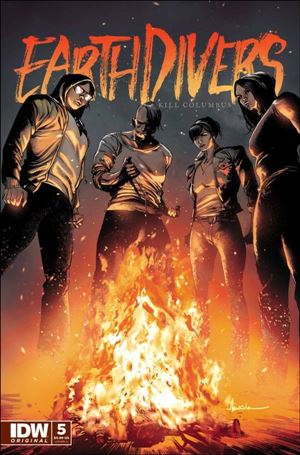 Earthdivers issue 5 Rafael Albuquerque Cover