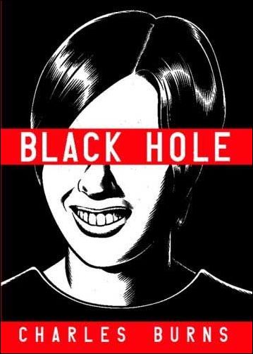 Black Hole issue 1 Dust Jacket