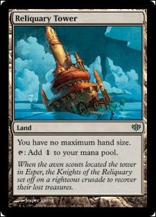 Magic the Gathering: Conflux (Base Set) card 143 Reliquary Tower