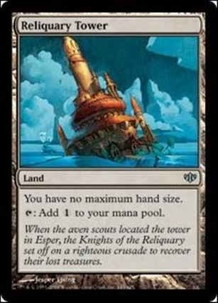 Magic the Gathering: Conflux (Base Set) card 143 Reliquary Tower