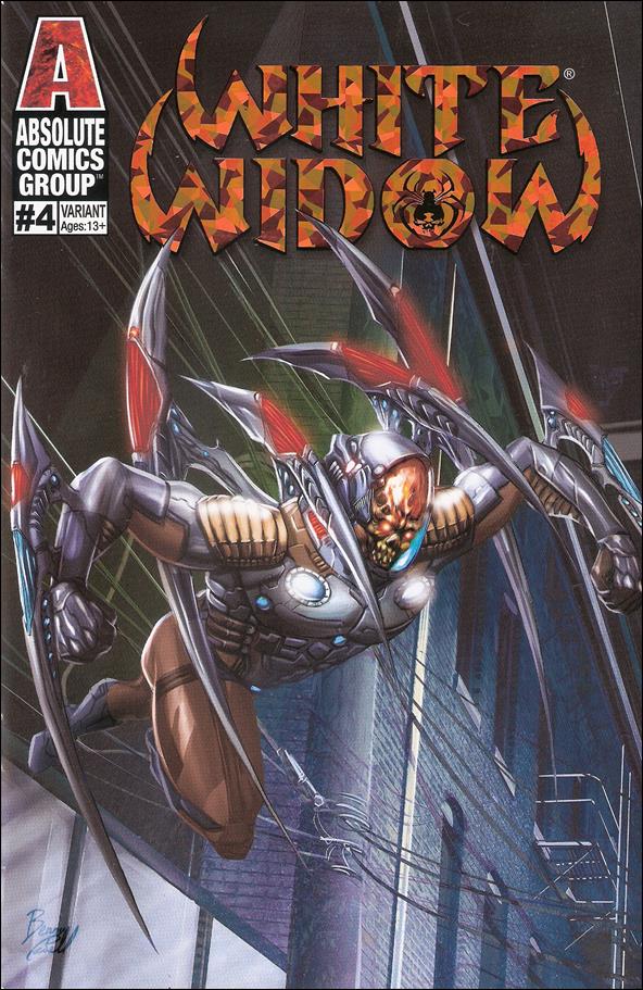 White Widow issue 4-I Benny Powell "Recluse Unbound" Cover
