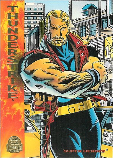 Marvel Universe: Series 5 (Base Set) card 151 Thunderstrike