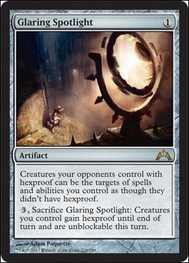 Magic the Gathering: Gatecrash (Base Set) card 229 Glaring Spotlight