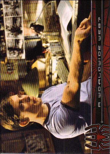 Spider-Man: The Movie (Base Set) card 25 A Worldwide Web?