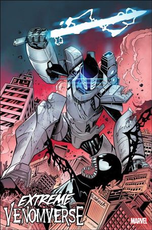 Extreme Venomverse issue 5-B Sergio Davila Symbiote Cover