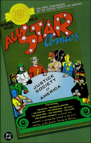 Millennium Edition: All Star Comics issue 3-B Chromium Cover