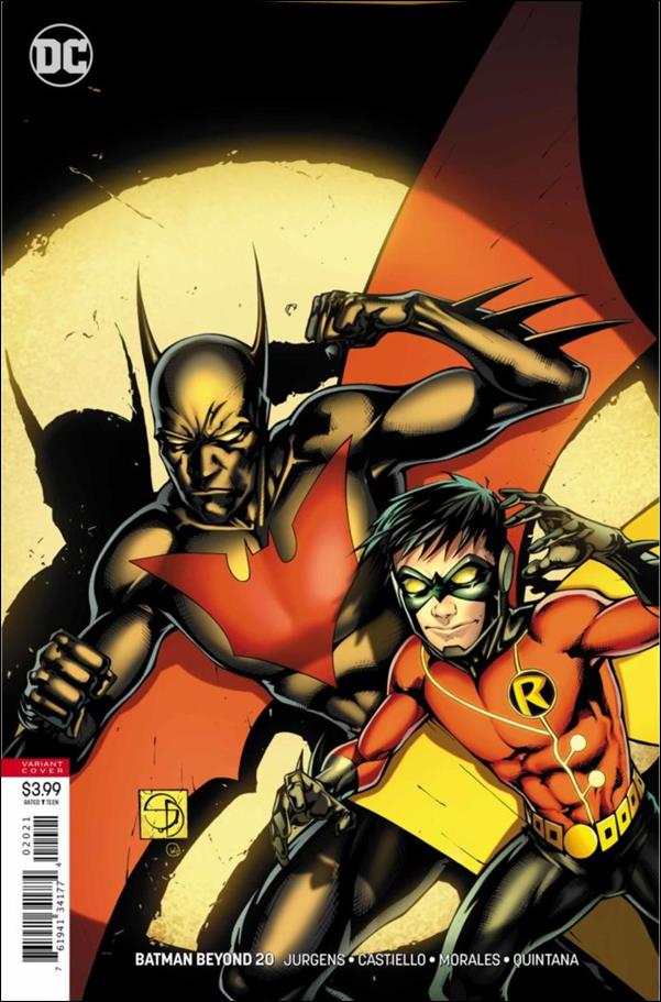 Batman Beyond (2016) issue 20-B Shane Davis Cover