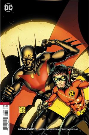 Batman Beyond (2016) issue 20-B Shane Davis Cover