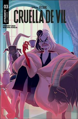 Disney Villains: Cruella De Vil issue 3 Sweeney Boo Cover