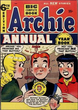 Archie Annual issue 6 35 Cent Price Cover