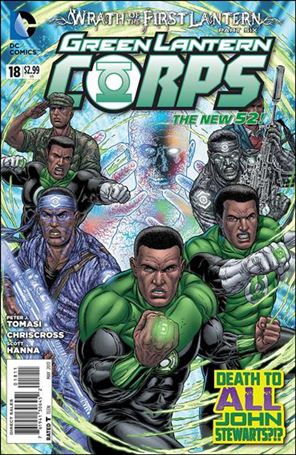 Green Lantern Corps (2011) issue 18 Standard Cover