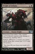 Magic the Gathering: 2013 Core Set (Base Set) card 96 Knight of Infamy
