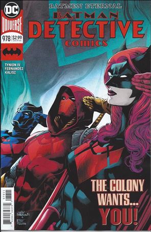 Detective Comics (1937) issue 978 Eddy Barrows Cover