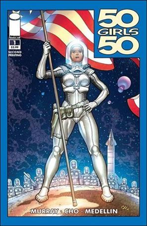 50 Girls 50 issue 1-B 2nd Printing