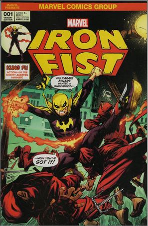 Iron Fist (2017) issue 1-H Ryan Stegman Hall of Comics Cover