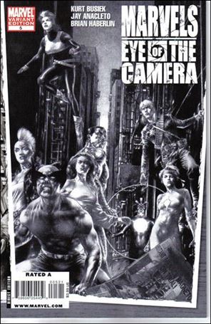 Marvels: Eye of the Camera issue 5-B Black and White Edition