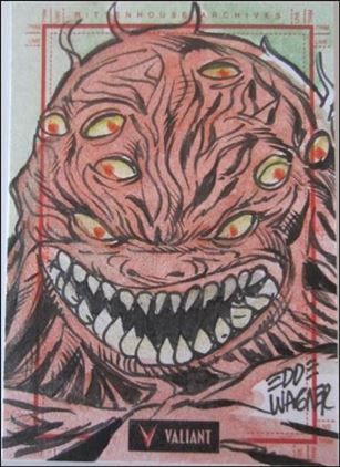 2013 Valiant Comics Preview Trading Card Set (Sketch Card Subset) card EW-01