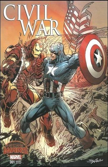 Civil War (2015) issue 1-T Neal Adams Cover