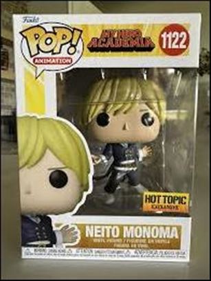 POP! Animation figure 1122 Neito Monoma (Hot Topic Exclusive)