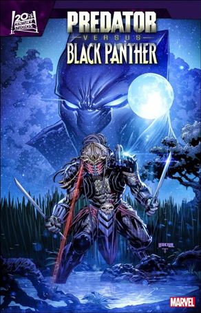 Predator vs. Black Panther issue 4-B Ken Lashley Cover