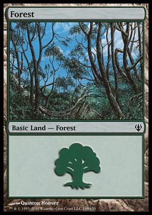 Magic the Gathering: Archenemy (Base Set) card 149 Forest
