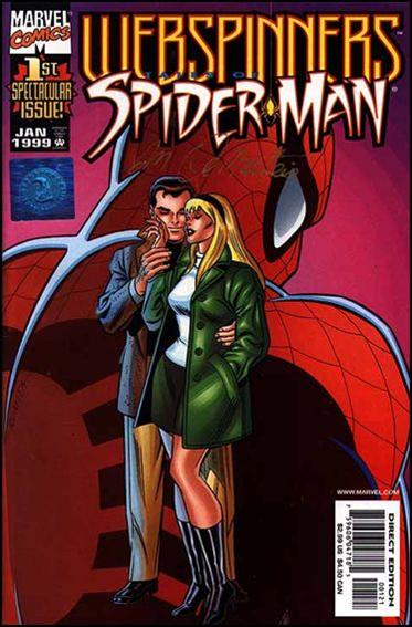 Webspinners: Tales of Spider-Man issue 1-D JR Sr. Wizard AU Cover (Signed by J.M. DeMatteis)