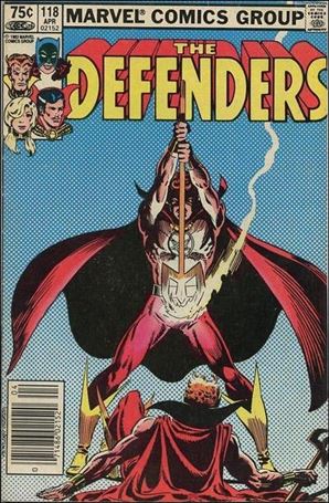 Defenders (1972) issue 118-B Canadian Price Cover