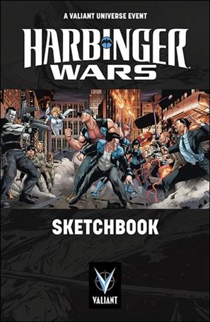Harbinger Wars Sketchbook Cover Image 1