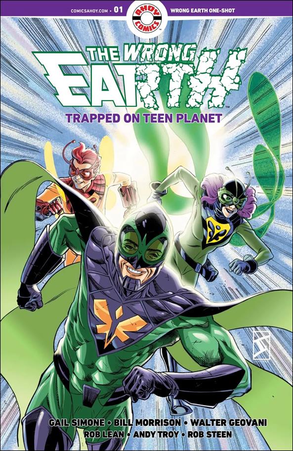 Wrong Earth: Trapped on Teen Planet issue 1 Jamal Igle Cover
