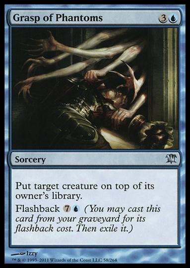 Magic the Gathering: Innistrad (Base Set) card 58 Grasp of Phantoms