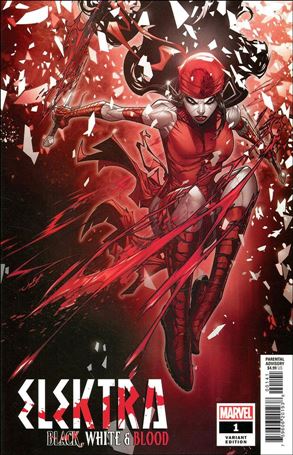 Elektra: Black, White & Blood issue 1-C JonBoy Meyers Cover