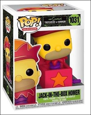 POP! Television figure 1031 Jack-In-The-Box Homer