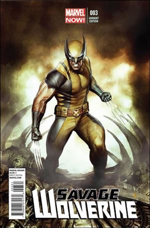 Savage Wolverine issue 3-B Adi Granov 1:50 Cover
