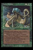 Magic the Gathering: Fallen Empires (Base Set) card 80-D Thorn Thallid
