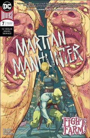 Martian Manhunter (2018) issue 7 Riley Rossmo Cover
