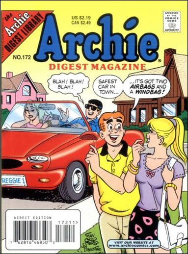 Archie Comics Digest Magazine issue 172-Z-INVALID