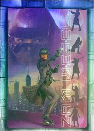 Star Wars: Attack of the Clones (Prismatic Foil Subset) card 4 Zam Wesell