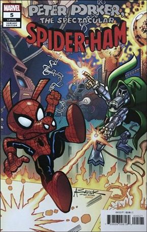 Spider-Ham issue 5-B Alex Saviuk 1:25 Cover