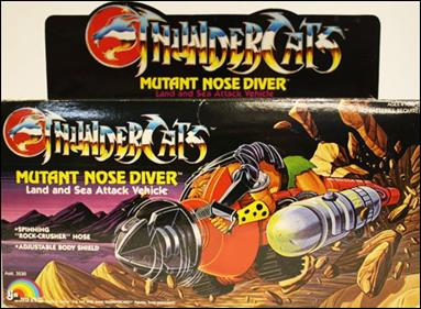 ThunderCats (1985) Vehicles and Accessories figure 2 Mutant Nose Diver