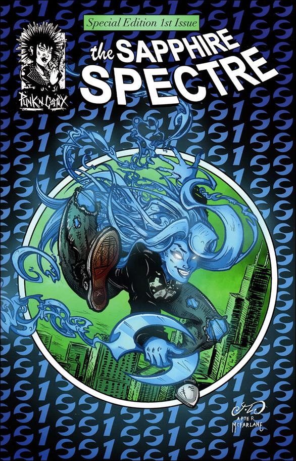 Sapphire Spectre issue 1-J James T. Molloy Homage Special Edition Cover