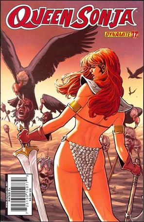 Queen Sonja issue 17-B Carlos Rafael Cover