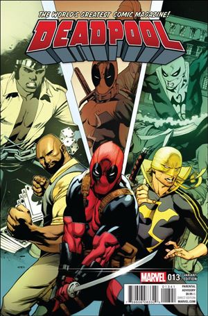 Deadpool (2016) issue 13-D Chris Stevens Power Man & Iron Fist Cover