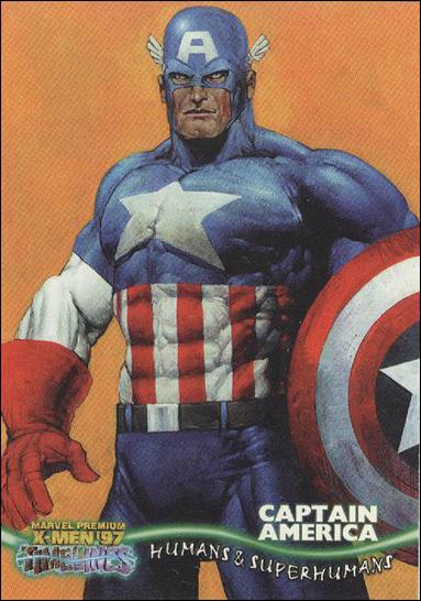 X-Men: Timelines (Base Set) card 65 Captain America