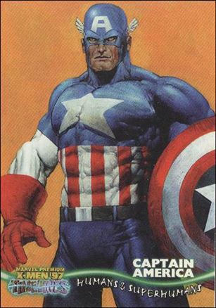 X-Men: Timelines (Base Set) card 65 Captain America