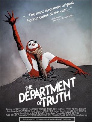 Department of Truth issue 8-H Jae Lee OASAS Comics Cover 1/400