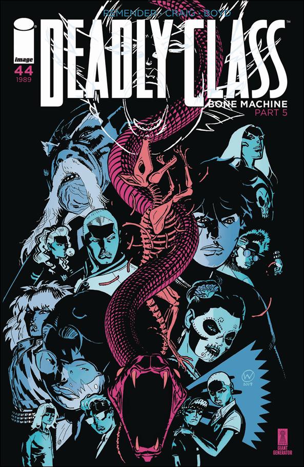 Deadly Class issue 44 Wesley Craig Cover