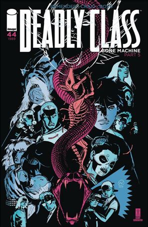 Deadly Class issue 44 Wesley Craig Cover
