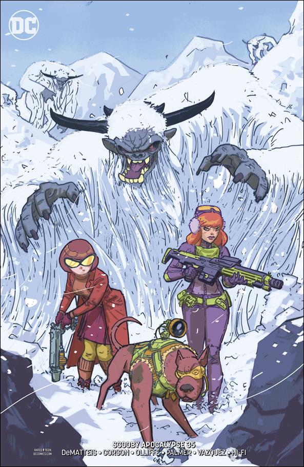 Scooby Apocalypse issue 35-B Riley Rossmo Cover