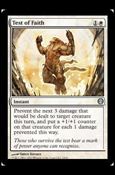 Magic the Gathering: Duel Decks: Knights vs. Dragons (Base Set) card 28 Test of Faith